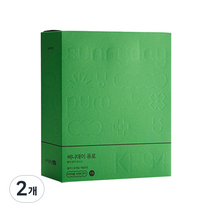 써니데이 퓨로 황사방역 마스크 소형 KF94, 블랙, 2개, 50개입