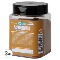 ADDCOOK 넛맥분말, 120g, 3개