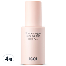 아이소이 스킨케어 비건 톤업 썬 SPF38 PA++, 4개, 선택완료, 40ml