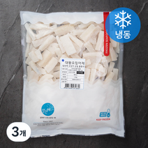 알찬해 오징어 손질 몸통채 (냉동), 3개, 1.6kg