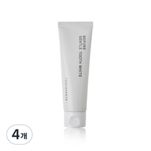 비퓨어 젠틀 투스 치약 화이트, 100g, 4개