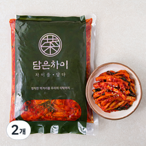 담은차이 무말랭이 무침, 1kg, 2개