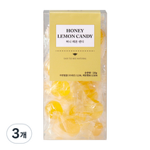 허니바이허니 허니 레몬 입덧 캔디, 120g, 3개