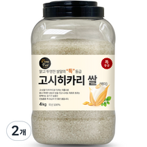 Prime Field 고시히카리 백미 특등급, 4kg, 2개