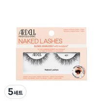 아델 네이키드 래쉬 인조 속눈썹, 421호, 5세트