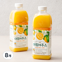 아침에주스 오렌지주스, 950ml, 8개