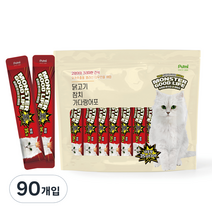 푸르미 고양이 몬스터굿라이프 대용량 35g 짜먹는 간식 30p, 참치, 90개입