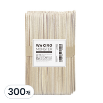 왁싱몬스터 우드 스파츌라 L, 300개