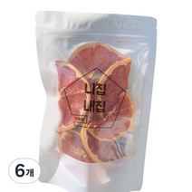니칩내칩 건조 자몽 과일칩, 40g, 6개