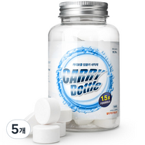 캐리보틀 텀블러 세척제 발포세정제 30p, 150g, 5개