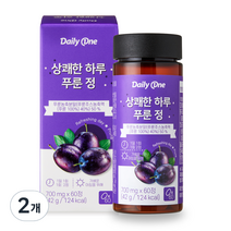 데일리원 상쾌한 하루 푸룬 정 42g, 2개