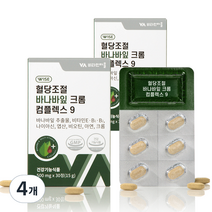 비타민마을 혈당조절 바나바잎 크롬 컴플렉스9 15g, 4개