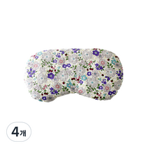 안대형 팥 눈찜질팩 천연 핫팩 은은한들꽃, 1개입, 4개