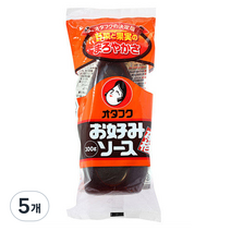 스타일푸드 오코노미야끼소스, 300g, 5개