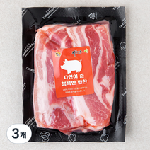 파머스팩 한돈 삼겹살 수육용 (냉장), 600g, 3개