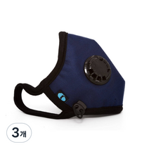 캠브리지마스크 프로 N99 성인용 패션 마스크 XL, 1개입, 3개, 어드미럴