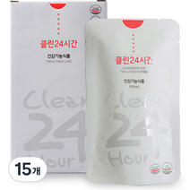 클린24시간 탄수화물 차단 다이어트 쾌변 보조 식품, 100ml, 15개