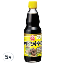 오뚜기 메밀소바장국, 360ml, 5개