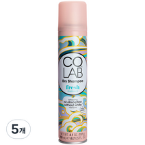 코랩 퍼퓸 드라이샴푸 프레쉬, 5개, 200ml