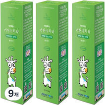 제니튼 닥터제니 어린이 치약, 60g, 9개
