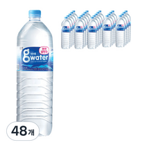 웅진 가야워터 생수, 48개, 2L