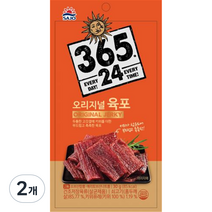 해표 365 24육포 오리지널, 30g, 2개