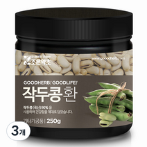 조은약초 프리미엄 작두콩환, 250g, 3개