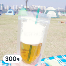스탠드형 테이크아웃용 지퍼비닐 10호, 1개, 300개