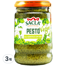 사클라 바질 앤 두부 페스토, 190g, 3개