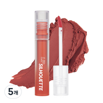 아임미미 립 실루엣 매트 벨벳 틴트 4ml, 01 레트로 피치, 5개