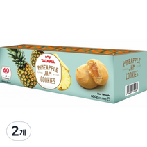 타타와 파인애플맛 쿠키 60p, 600g, 2개