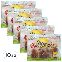수제오리 강아지 건조간식 150g, 오리고구마, 10개입