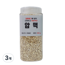 대한농산 통에담은 압맥, 3개, 650g
