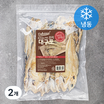 해맑은푸드 호프집노가리 조미대구포 (냉동), 400g, 2개