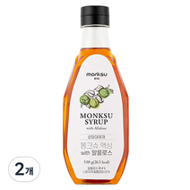 헬스레시피 몽크슈 액상 WITH 알룰로스, 530g, 2개