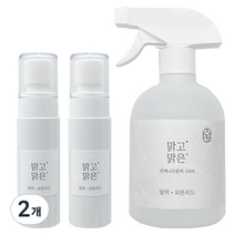 숲이온다 온다숲 맑고맑은 잎편백수 피톤치드 스프레이 40ml x 2p + 500ml, 580ml, 2개