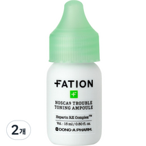 파티온 노스카나인 트러블 흔적 앰플, 15ml, 2개