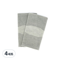 바미샵 무릎보호대 2p 좌우세트 그레이, 4세트