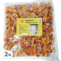 스위트영 누룽지향 캔디, 1500g, 2개