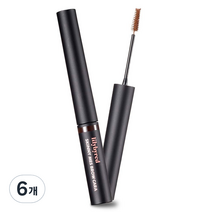 릴리바이레드 스키니 메스 브로우 눈썹 마스카라 3.5g, 다크브라운, 6개