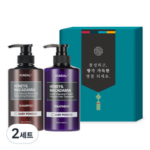 쿤달 헤어 2구 명절선물세트 B 베이비파우더향, 2세트
