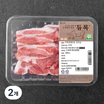 파머스팩 한돈 듀록 무항생제 등목심 구이용 (냉장), 300g, 2개