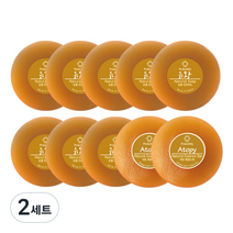 프로버블리 유황 중성비누 110g x 8p + 아토 에센스바 110g x 2p 세트, 1100g, 2세트