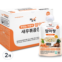 짱죽 맛있는 이유식 맘마짱 10개월부터 레토르트이유식, 새우볶음진밥, 120g, 20개