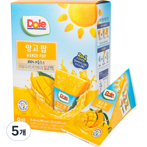 돌 망고 팝 주스, 62ml, 40개