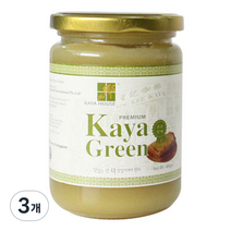 카야하우스 카야잼 그린, 400g, 3개