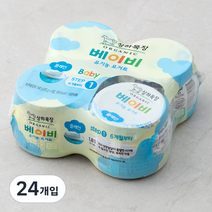 상하목장 베이비 유기농 요거트, 85g, 24개입
