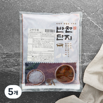 반찬단지 고추무침, 1kg, 5개