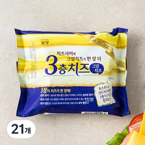 드빈치 3층치즈 크림치즈 7매입, 224g, 3개