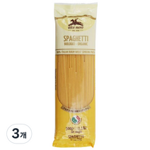 알치네로 유기농 스파게티, 500g, 3개